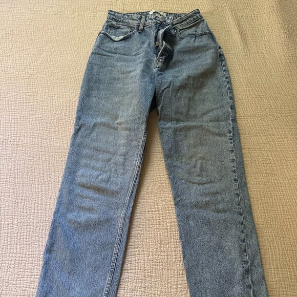 Abercrombie & Fitch Denim - Abercrombie and Fitch the Dad High Rise Curve Love Size 27